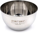 【送料無料】parker シェービングボウル (100% ステンレス SUS304素材 / 139g) バスルームのオブジェにも (光沢感/シンプルなデザイン)...