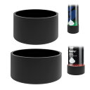 【送料無料】Linkidea Shave Gel Can Rustホルダー、シリコンラバーシェービングフォームスタンド、ほとんどのShave Gelに対応 (M + Lサイズ、2パック)