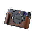 【送料無料】SIUTATDSH カメラハーフケース Leica M11/M11-P用 ビンテージメタル 本革 カメラ保護ケース スタイリッシュ ポータブル 耐衝...