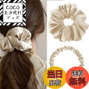 【送料無料】JetWave シルク100% シュシュ 2点セット 跡がつきにくい 太め 幅広デザイン ダメージレス 髪型アレンジ おしゃれ プレゼントにも最適 ...