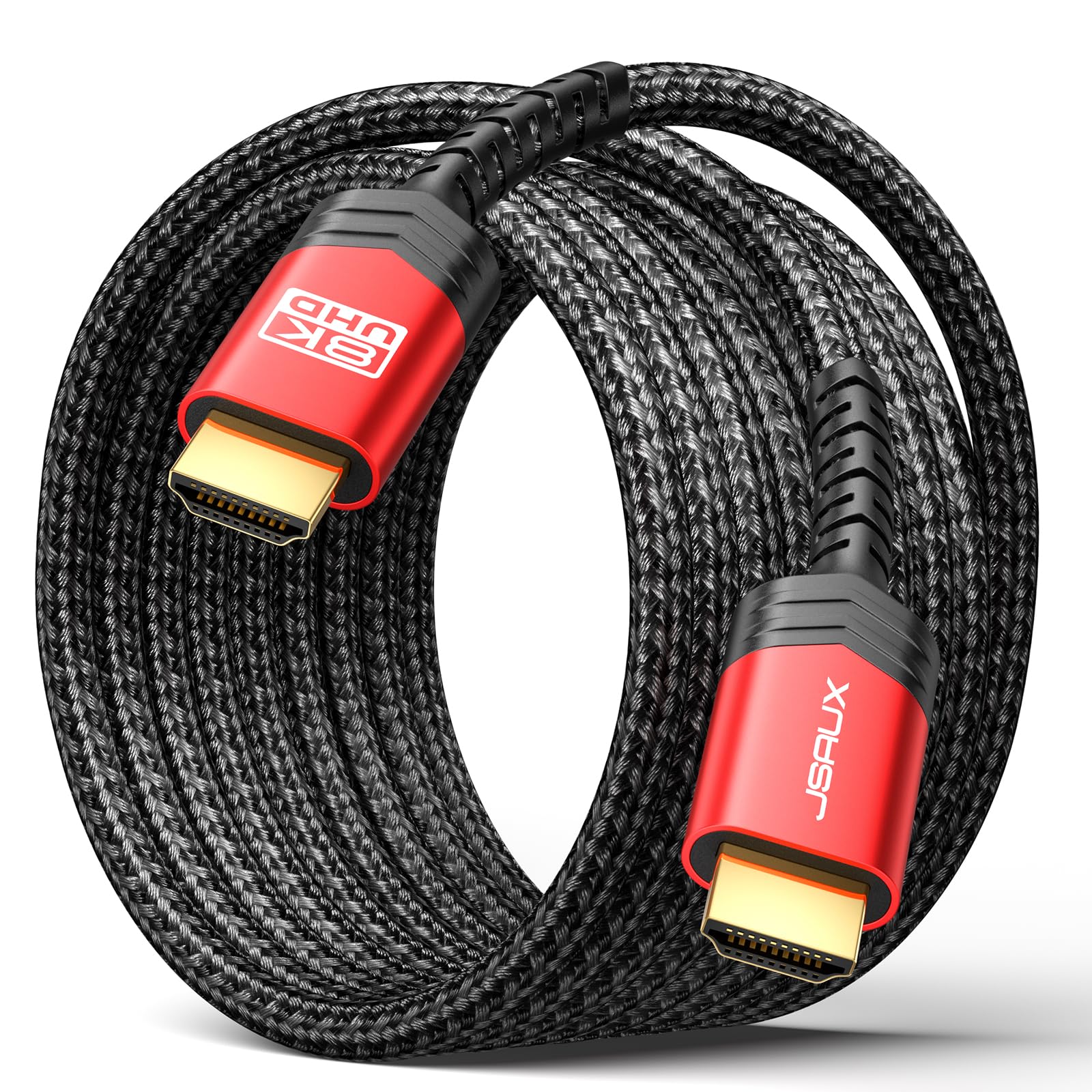 【送料無料】JSAUX 8K HDMI ケーブル 3M HDMI2.1規格 48Gbps HDMI  ...