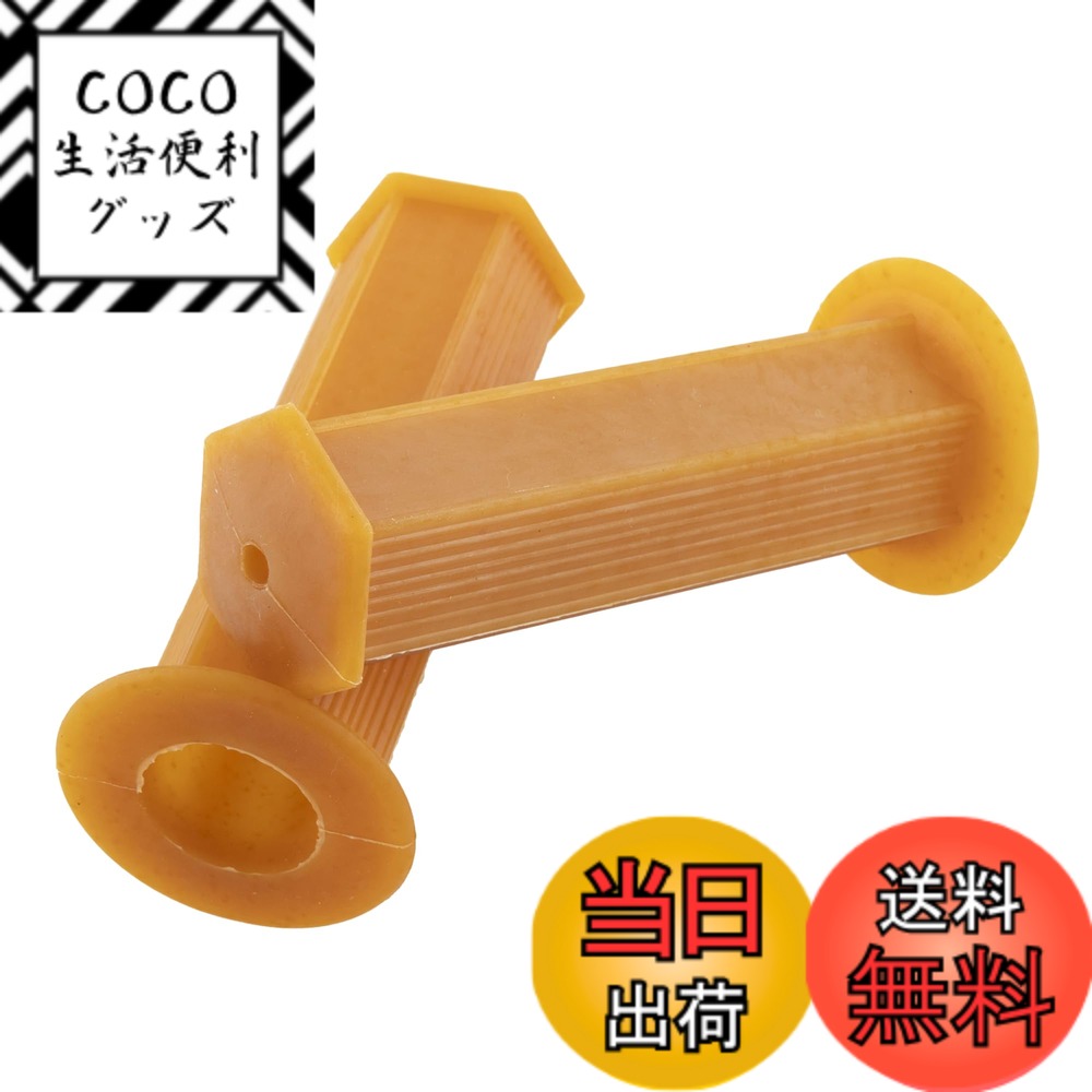 【送料無料】キジマ(Kijima) バイクパーツ グリップ 六角(ヘキサゴン)ミニ ラバー製 112mm φ22.2mm 非貫通タイプ 汎用 生ゴム 201-6712