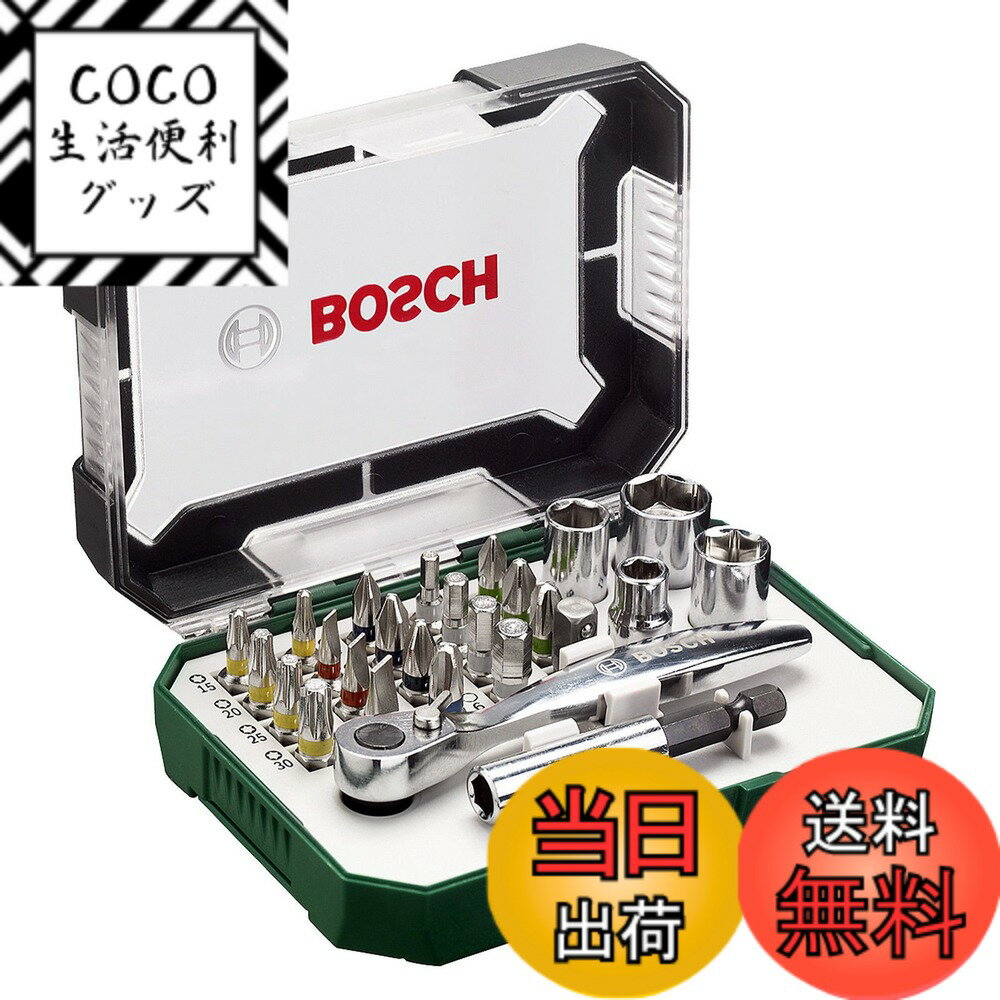 【送料無料】BOSCH (ボッシュ) 2607017322 ラチェット スクリュードライバービット  ...