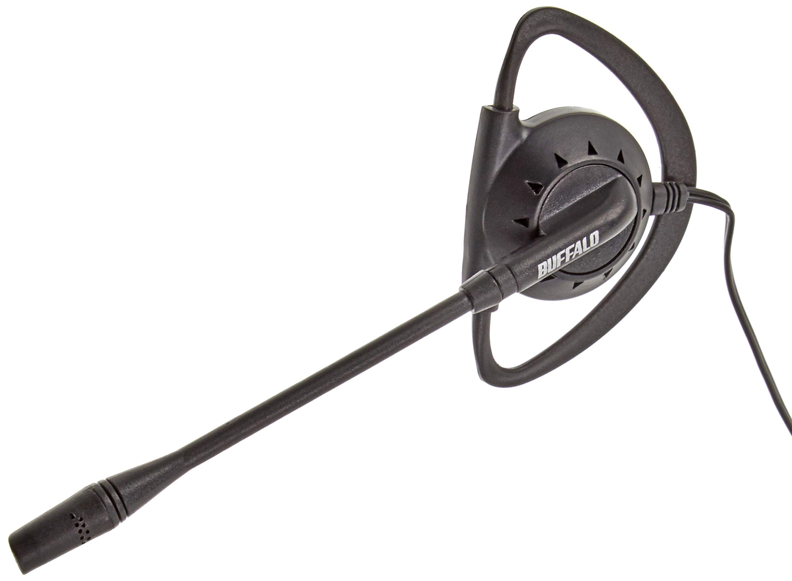 【送料無料】バッファロー BUFFALO 片耳イヤフック式ヘッドセット 4極&3極プラグ