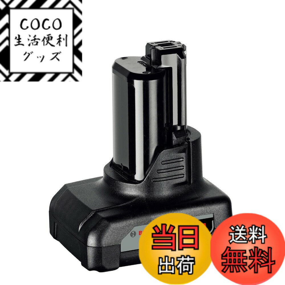 【送料無料】Bosch Professional(ボッシュ) 10.8V6.0Ahリチウムイオンバッテリー GBA10.8V6.0AH 本体: 奥行8.3cm 本体: 高さ10.5cm