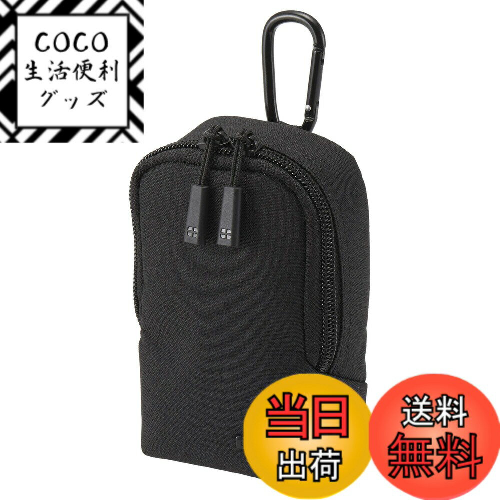 樂天商城 - 【送料無料】ハクバ HAKUBA カメラケース プラスシェル シティ04 カメラポーチM Wジッパー 面ファスナーで固定可 ブラック SP-CT04-CPMBK