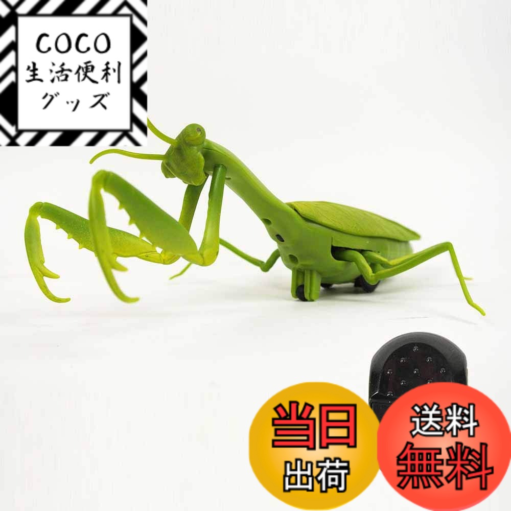 商品情報 商品の説明 説明 「造形が本物そっくり！」 カマキリ型のラジコンです。 都会だとカマキリを捕まえる機会は少なく このラジコンと虫取り網を用意して自宅で昆虫採集ごっこをするのも楽しそう！ リモコン操作で前進や右旋回し、4本の足も動かせる昆虫好きにとっては「かっこいい！」造形 主な仕様 本物そっくりの「赤外線RCカマキリ」家の中にカマキリが！　思わず本物と見間違えそうなほどリアルな「赤外線RCカマキリ」。赤外線ラジコンの昆虫シリーズで、リモコン操作で前進や右旋回し、4本の足も動かせる。パッケージ重量: 0.19kilograms # 【送料無料】カマキリ ラジコン Mantis Radio Controlled 昆虫好きの皆さん、特にカマキリに熱意を持っている方にとって、実物のカマキリは観察が難しいことがありますよね。実際に捕まえる機会は少なく、マンションやアパート住まいの方は特にそうです。そこで、カマキリの魅力を自宅で楽しむ方法があれば、嬉しいと思いませんか？そんなあなたにぴったりなのが、この「カマキリ ラジコン Mantis Radio Controlled」です。実物そっくりに設計されたこのラジコンは、リモコン操作で前進や方向転換ができ、まるで本物のカマキリのように動きます。自宅で昆虫採集ごっこが楽しめるだけでなく、技術を使った遊びの要素も加わるので、子供から大人まで楽しめる商品です。カマキリのリアルな動きを見ていると、自然の素晴らしさを再認識できるかもしれません。是非、このカマキリラジコンで新たな楽しみを見つけてみてください！ ## カマキリラジコンの魅力と特徴 カマキリ ラジコン Mantis Radio Controlledは、非常にリアルな外観と動きが特徴です。まず外見ですが、カマキリの特徴的なフォルムを忠実に再現しており、目を引きます。特に小さな antenna（触覚）や細かい足のディテールは、昆虫ファンだけでなく、模型好きにもたまらない一品です。実際に見た人が思わず驚くほどのクオリティです。 また、ラジコンの操作も非常に楽しい要素の一つです。リモコンを使って前進、後進、左右の旋回が可能で、四肢の動きも自由自在です。これにより、カマキリがまるで本物のように動く様子を楽しむことができ、観察しているだけでも言葉にならない興奮があります。特に子供たちにとっては、学校の自由研究や友達と遊ぶ際の話題にもなり、人気者になれること間違いなしです。 さらに、このラジコンには耐久性も考慮されています。屋内外問わず使用でき、少しした衝撃でも簡単に壊れることはありません。したがって、安心して遊べるのも大きな魅力です。また、電池の持ちも良く、長時間の使用が可能ですので、時間を忘れて夢中になって楽しむことができます。 そして、このカマキリラジコンは教育的な要素も含んでいます。昆虫の動きや生態を模倣することで、自然について学ぶことができるのです。親子で一緒に遊びながら、お互いのコミュニケーションにもなり、より深い絆を築くことができるでしょう。 ## 使い方と遊び方 カマキリ ラジコン Mantis Radio Controlledは、簡単な操作で楽しめるため、すぐに遊び始められます。初めての使用時には、まずリモコンの電池をセットし、ラジコン本体を充電します。充電が完了したら、リモコンを手に取り、カマキリを操縦してみましょう。リモコンのボタンには、前進や後退、左右の旋回といった基本的な操作が直感的に配置されていますので、簡単に操作できるます。 特にお勧めしたい遊び方は、家の中で小さな探検をする「昆虫ハント」です。カマキリを操作しながら、家の中に置いたおもちゃの昆虫を探すというシンプルなゲームです。この時、家族や友達と競争することで、楽しさも倍増します。勝った人には特別なトロフィーとして、次回のおやつを選ぶ権利を与えるのも良いかもしれません。 また、屋外に持ち出して、草むらや公園の景観を楽しむこともできます。友達と一緒に、誰が最もカマキリをリアルに操縦できるかを競う「操縦コンテスト」も楽しいでしょう。自然の中で本物の虫を探しながら、カマキリラジコンを使った遊びを融合させることで、より充実した体験が得られます。 さらに、カマキリを使ったストーリーを演じる「昆虫劇場」も魅力的です。カマキリが他の昆虫と出会い、友情を深める物語をみんなで考えると、創造力や表現力を育てる良いきっかけになります。遊びを通して学ぶ楽しさを伝えられるツールとしても、このカマキリラジコンは素晴らしい選択になります。 ## 注意点とメンテナンス カマキリ ラジコン Mantis Radio Controlledを最大限楽しむためには、いくつかの注意点があります。まず、使用する環境についてですが、屋外での使用は注意が必要です。風が強い日や雨の日には、操縦が難しくなることがありますので、天候の状況を確認してから遊びましょう。屋内でのドライブが安定しているため、特に室内で楽しむことをおすすめします。 また、電池の管理も重要です。ラジコンの性能を最大限に引き出すためには、使用後はきちんと充電を行い、必要な際に新しい電池に交換してください。これにより、長期間使える状態を維持できます。 さらに、物が壊れやすい場所や障害物の多いところでの使用を避け、万が一、障害物にぶつかって壊れた場合のリペアキットを用意しておくと良いでしょう。万が一壊れてしまった場合でも、正しいメンテナンスを行うと簡単に修復できます。 最後に、カマキリラジコンを使い終わった後は、きれいな布で拭いてあげると、長持ちさせることができます。これにより、見た目も良く、大切に使い続けることができるでしょう。 ## まとめ - カマキリラジコンは、リアルなデザインと動きが魅力。 - 操作が簡単で、子供から大人まで楽しめる。 - 幅広い遊び方が可能で、親子でのコミュニケーションにも役立つ。 - メンテナンスが容易で長持ちする。 - 自宅で昆虫の魅力を体験できる、新しい遊びを提供。 カマキリ ラジコン Mantis Radio Controlledは、ただの玩具ではなく、学びと楽しみを両立できる貴重な商品です。ぜひ手に入れて、昆虫の素晴らしさを再発見してみませんか？