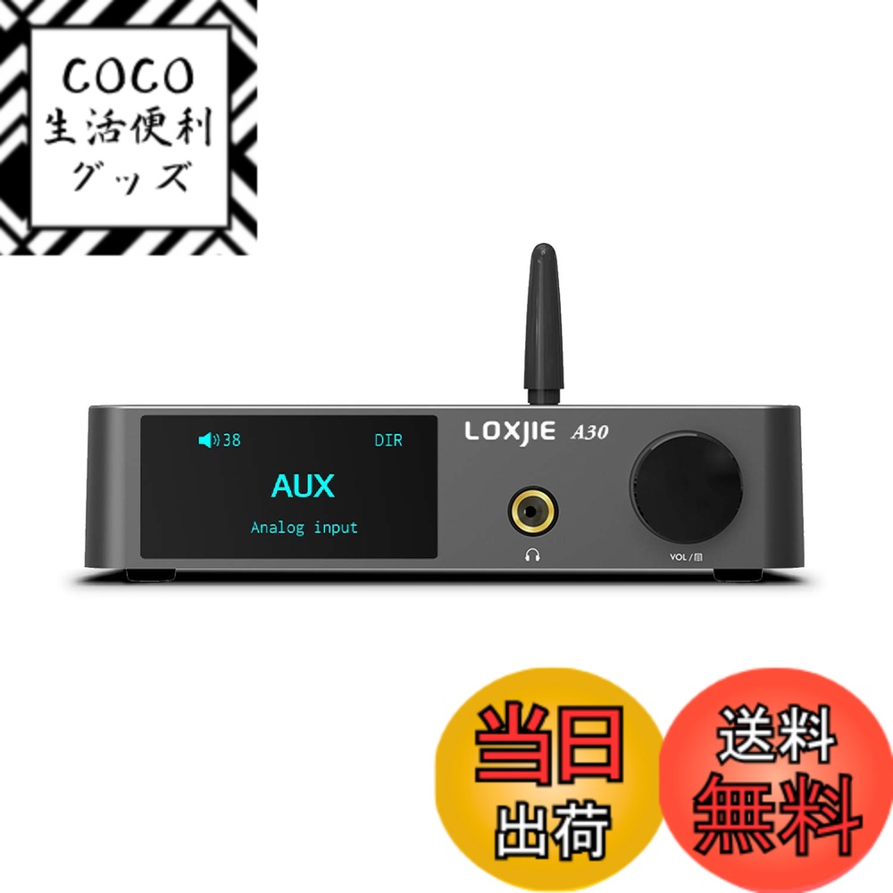 【送料無料】LOXJIE A30 パワーアンプ HI-FI ステレオ デジタルアンプ DAC ヘッド ...