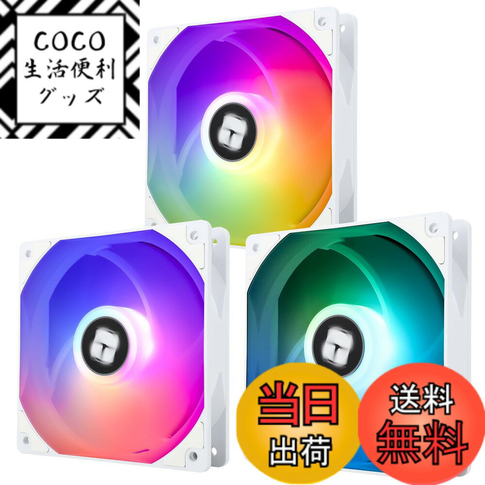 【送料無料】Thermalright TL-C12CW-S CPUファン 120mm ARGBケース ...