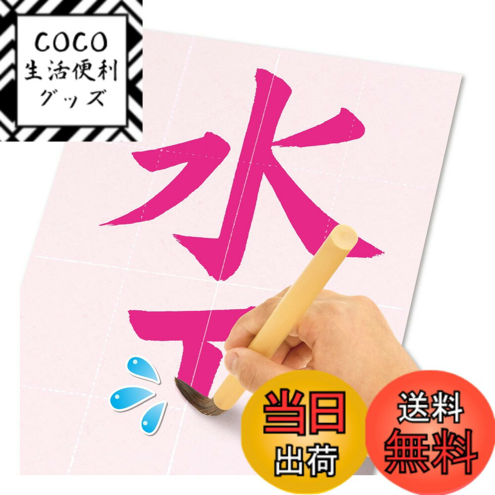 【送料無料】スイスイおえかき for Study 何回も書ける! お習字入門水書きセット 18231 ...