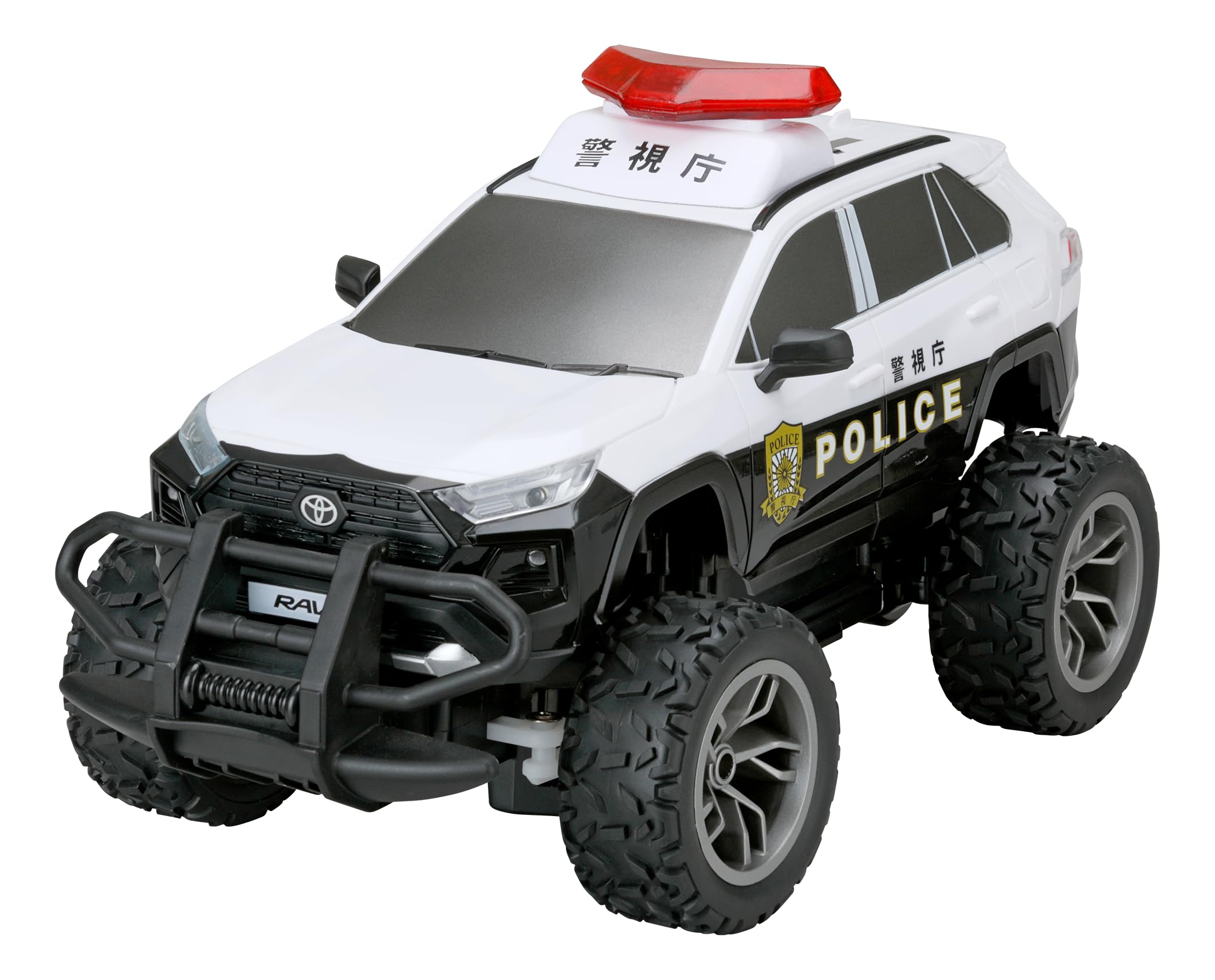 【送料無料】ハピネット(Happinet) 1/18 R/C トヨタ RAV4 パトロールカー(対象 ...