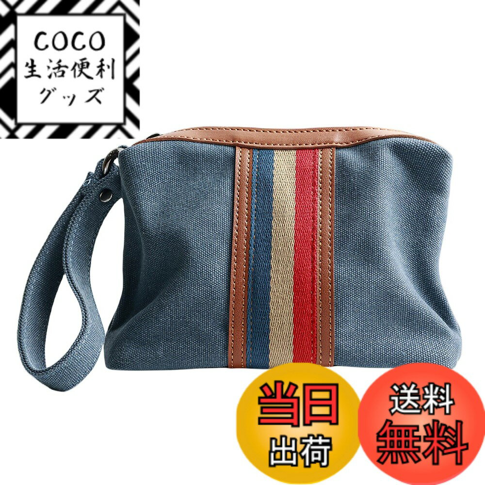 【送料無料】[Clair&Gina] クラッチバッグ キャンバスバッグ セカンドバッグ ミニバッグ  ...