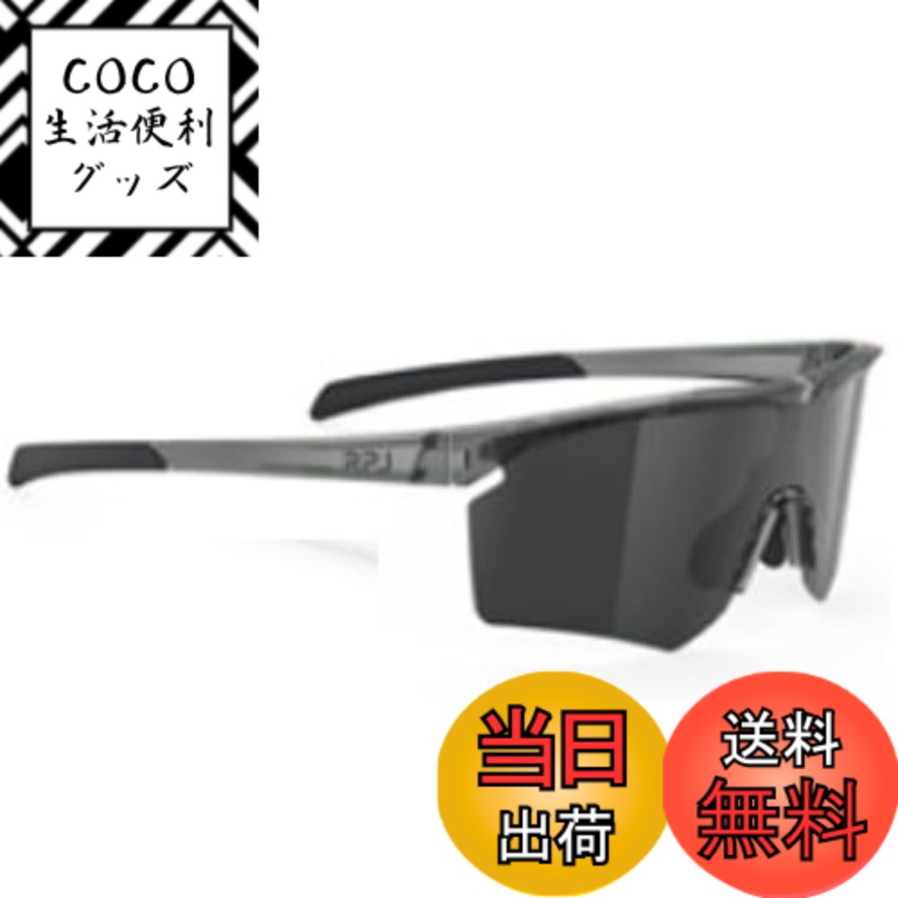 【送料無料】[RUDYPROJECT] サングラス RPJ (アールピージェイ) ZACK クリスタルアッシュフレーム/スモークブラックレンズ freesize
