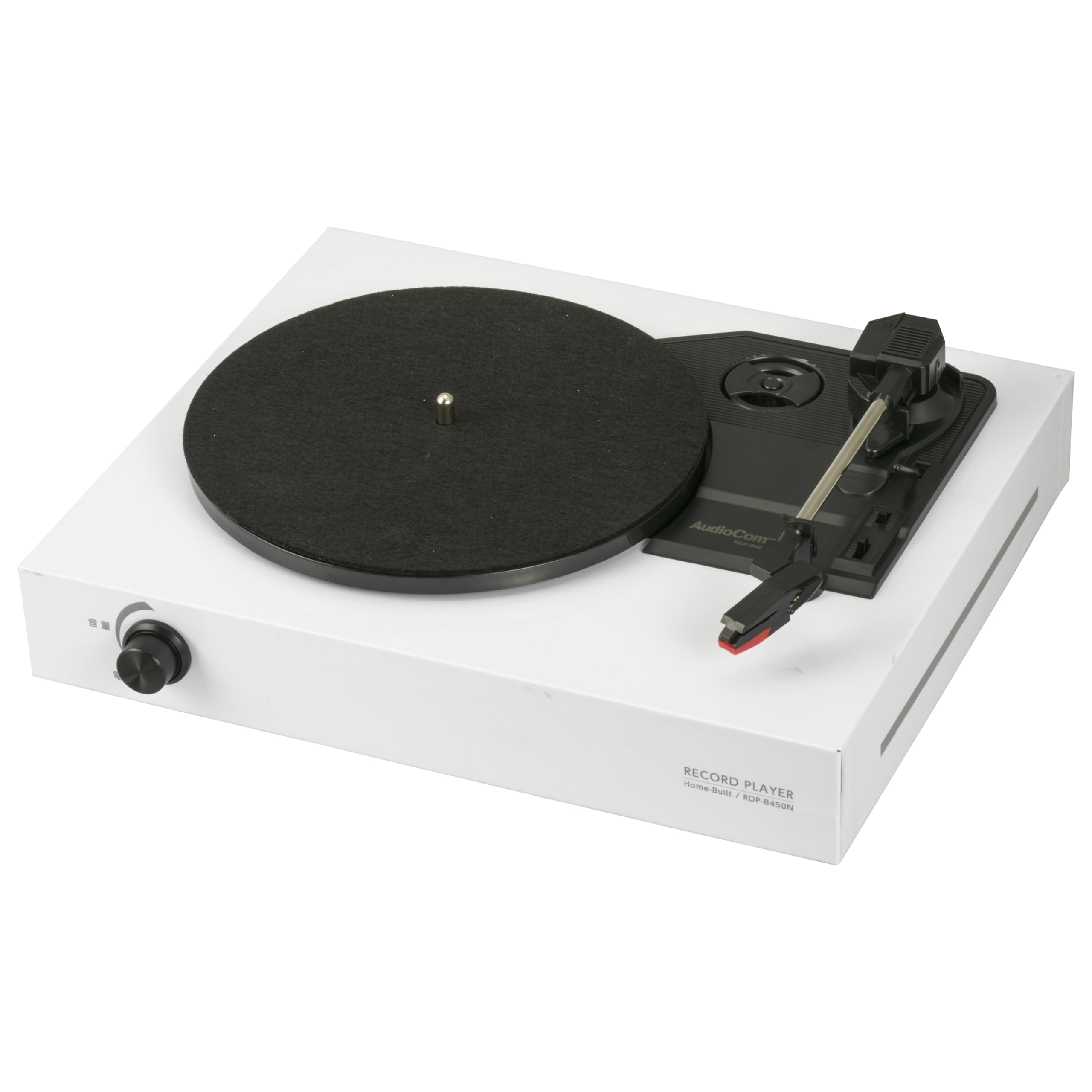 【送料無料】オーム電機AudioComm レコードプレーヤー DIY 組み立て式 ターンテーブル レ ...