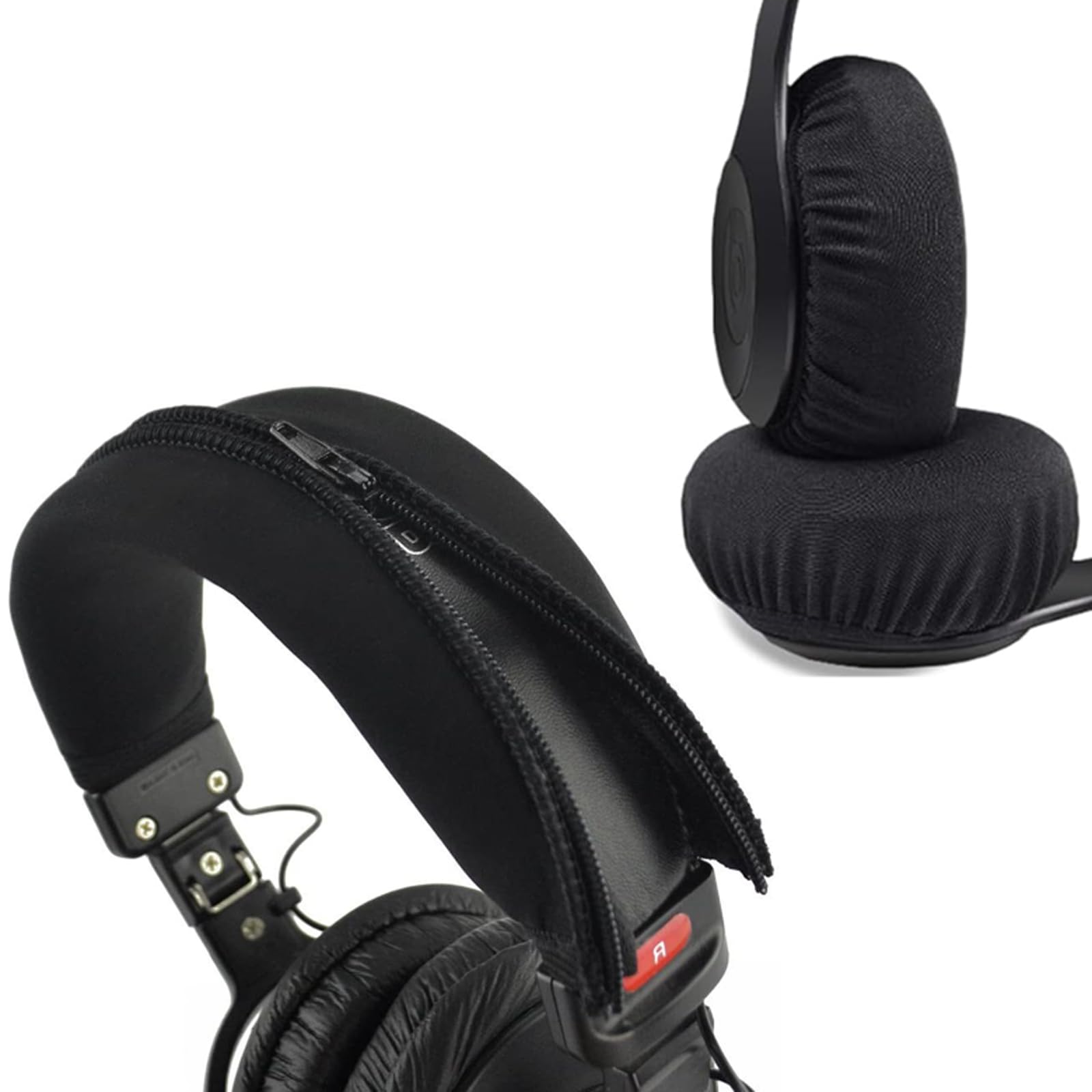 【送料無料】YINKE ヘッドホンカバー フォンカバー ヘッバンドカバー クッション ヘッドセット交換用 SONYヘッドホン用/簡単なインストール 工具不要 (2個入り)