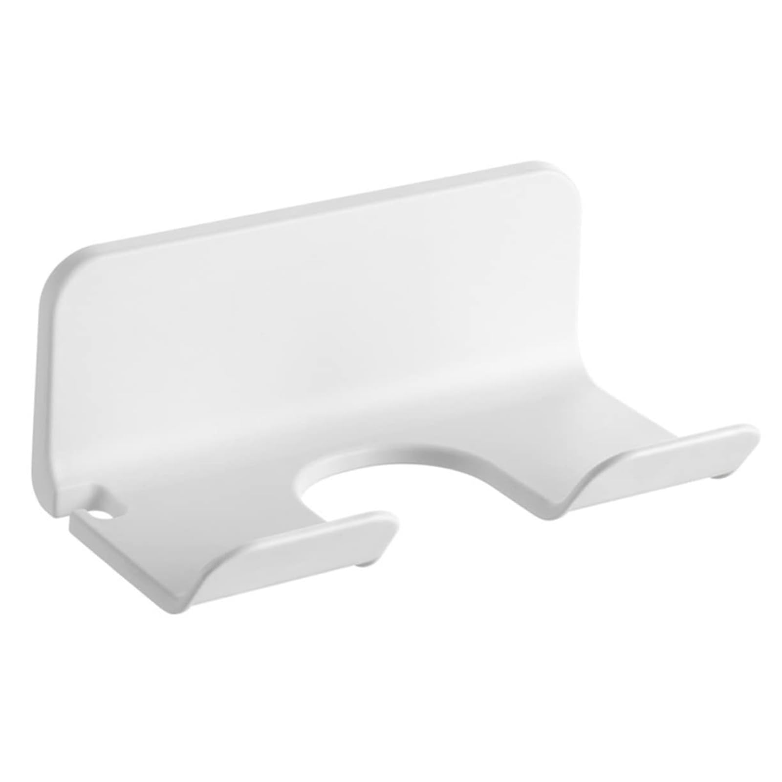 【送料無料】Refoiner ドライヤーホルダー 壁掛け ドライヤー スタンド 置き 強力な結合 ドライヤー掛け ドライヤー収納 すべてのヘアドライヤーと互換性があります 壁を傷つけません ドライヤーかけるやつ バス用品 ホワイト