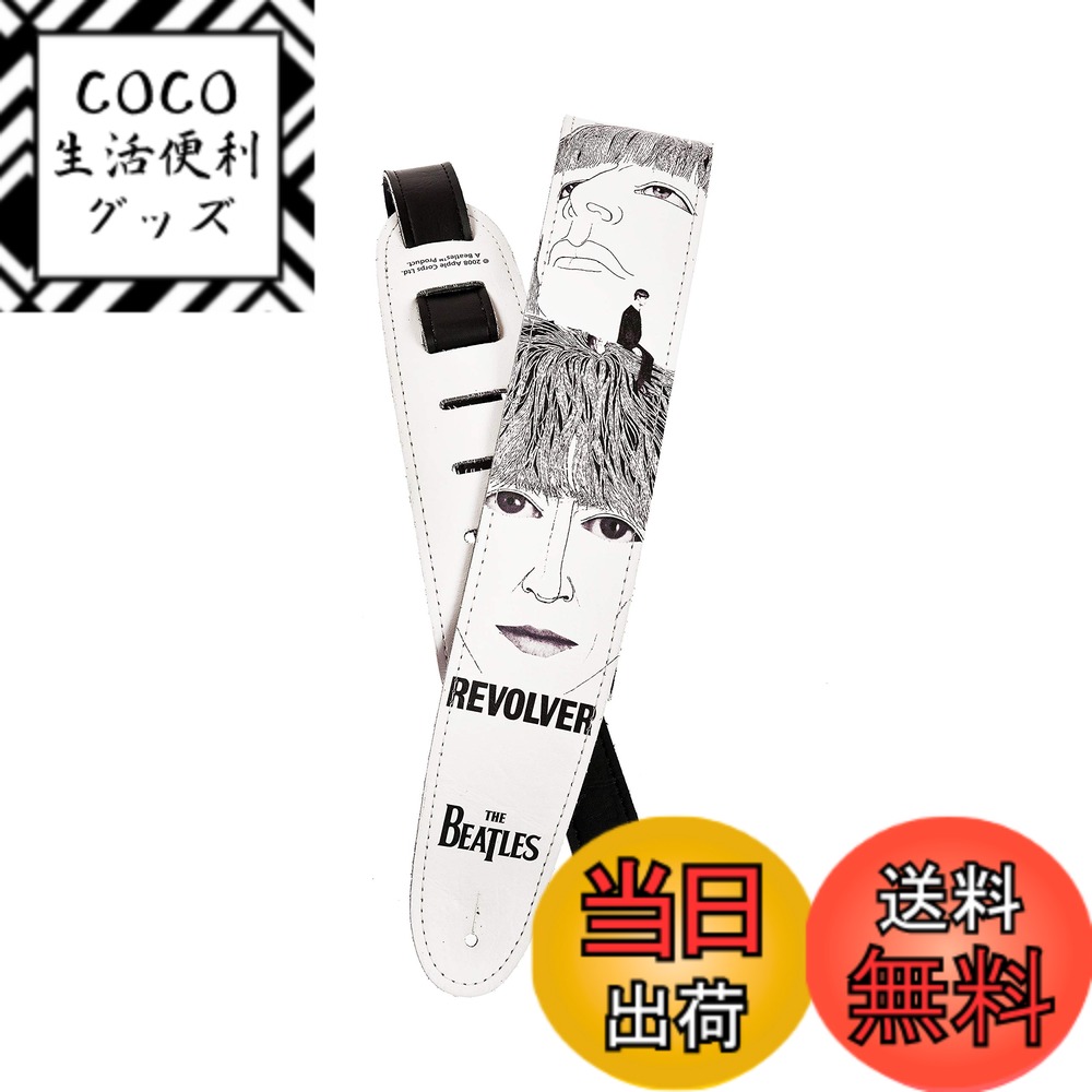 【送料無料】D'Addario ダダリオ ギターストラップ The Beatles Vegan Strap 25LB04 Revolver 【国内正規品】 色：Revolver、サイズ：36 inches