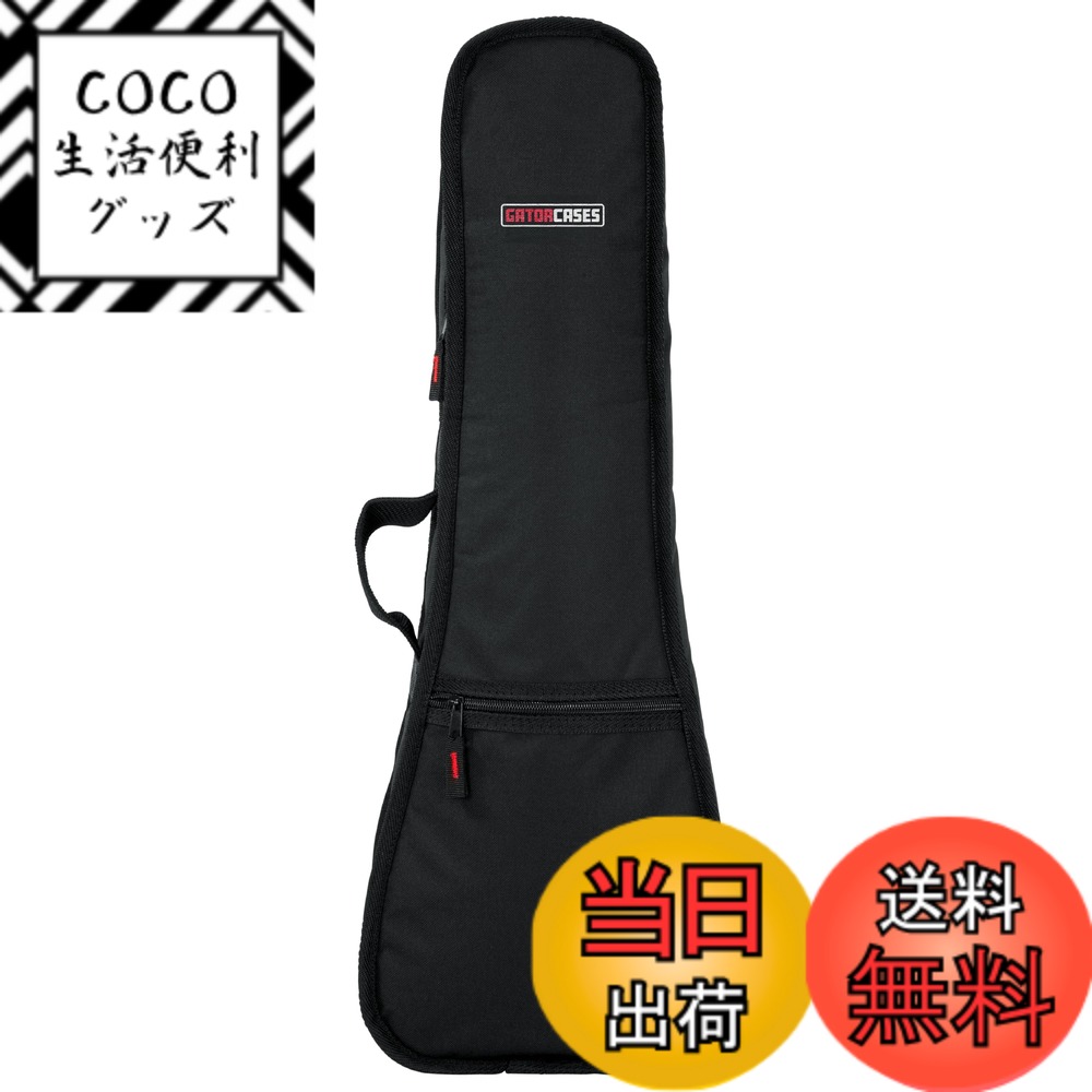 商品情報商品の説明商品紹介 10mm厚のパッドを使用したギグバッグです。 頑丈で耐久性の高い600デニールナイロン製パッド仕様、衝撃やキズから楽器を保護します。 外側は大型のアクセサリーポケットにショルダーストラップとナイロン製ハンドル仕様、安全に楽器を持ち運び頂けます。 こちらの商品は日本国内代理店商品となります。 並行輸入品に関しては、代理店を受けることが出来ませんのでお気を付け下さい。 ご注意（免責）＞必ずお読みください 参考価格として表示しているのは商品発売時点でのメーカーの想定した価格です。主な仕様 コンサートサイズのウクレレに対応したギグバッグ。10mm厚のパッドを使用。頑丈で耐久性の高い600デニールナイロン製パッド仕様に弦先で痛みやすいヘッド部の内装を強化、衝撃やキズから楽器を保護します。外側は大型のアクセサリーポケットに快適で取り外し可能なショルダーストラップとナイロン製ハンドル仕様、安全に楽器を持ち運びいただけます。【内寸】全長: 63.5cm / ボディ長: 30.5cm / ボディ上部幅: 17cm / くびれ部幅: 20.1cm / ボディ下部幅: 22.6cm / 深さ: 7.9cm / 重量: 0.5kg