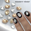 ネイルパーツ【4個セット】ニュアンスストーン メタルパーツ ミラーネイル アイシングジェル パーツ 変形 ストーン お洒落ネイル モードネイル シンプル ネイル デコパーツ ジェルネイル チャーム SABOE