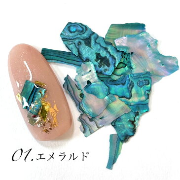 ネイル レジン【2g入】シェルフレーク 天然貝殻 ネイルパーツクラッシュシェル 牡蠣 貝殻 アビスネイル マーブル模様 ジェルネイル ネイルアート セルフネイル ネイルデザイン ネイル用品 ハンドメイド素材 SABOE