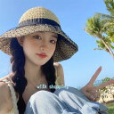 バイザーハット 帽子 ハット レディース 麦わら帽子 つば広 紫外線 UVカット 異素材 チュール 母の日 新作 プレゼント 春 夏 春夏 日よけ 麦わら 日焼...