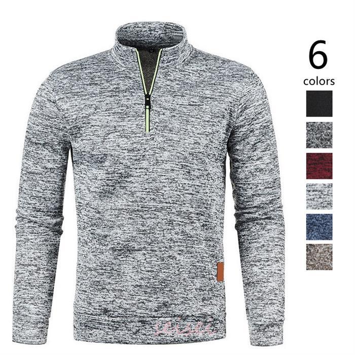 ニット セーター メンズ トレーナー ハイネック 長袖 クルーネック 仕事用 秋冬 薄手 ゴルフウェア 暖かい 紳士服 冬服 40代 おしゃれ ..