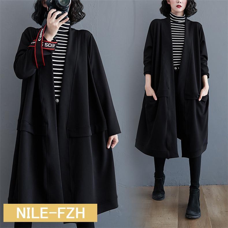 ロングコート アウター レディース 秋冬 ロング丈 長袖 羽織り 体型カバー 上品 30代40代50代 大人が着..