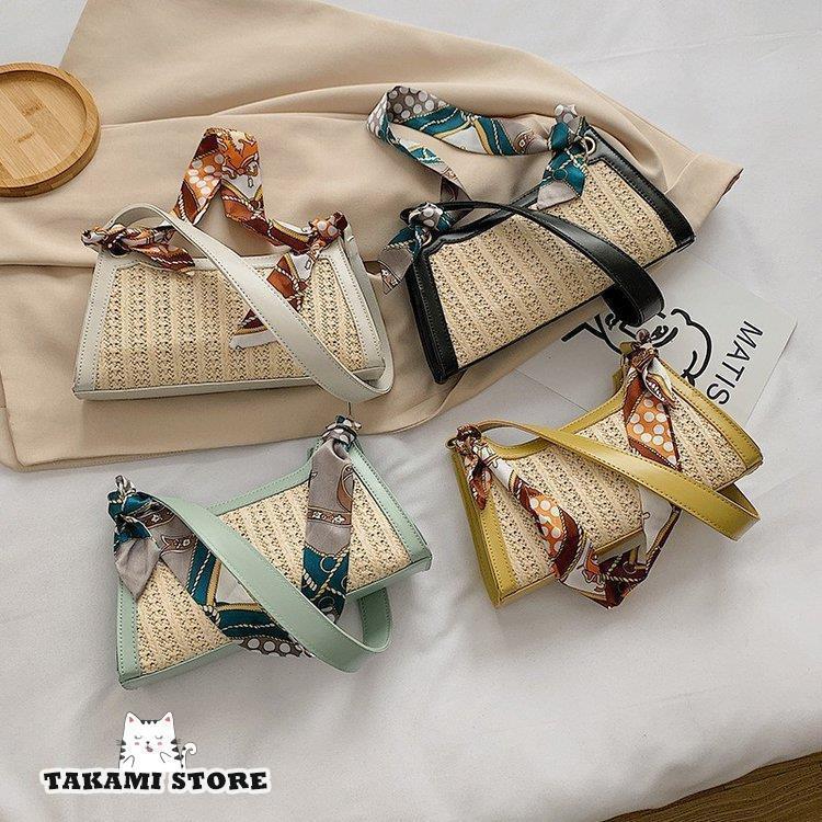 ショルダーバッグ レディース ミニショルダー スクラブ ハンドバッグ ポーチ編みバッグ おしゃれ スカ..