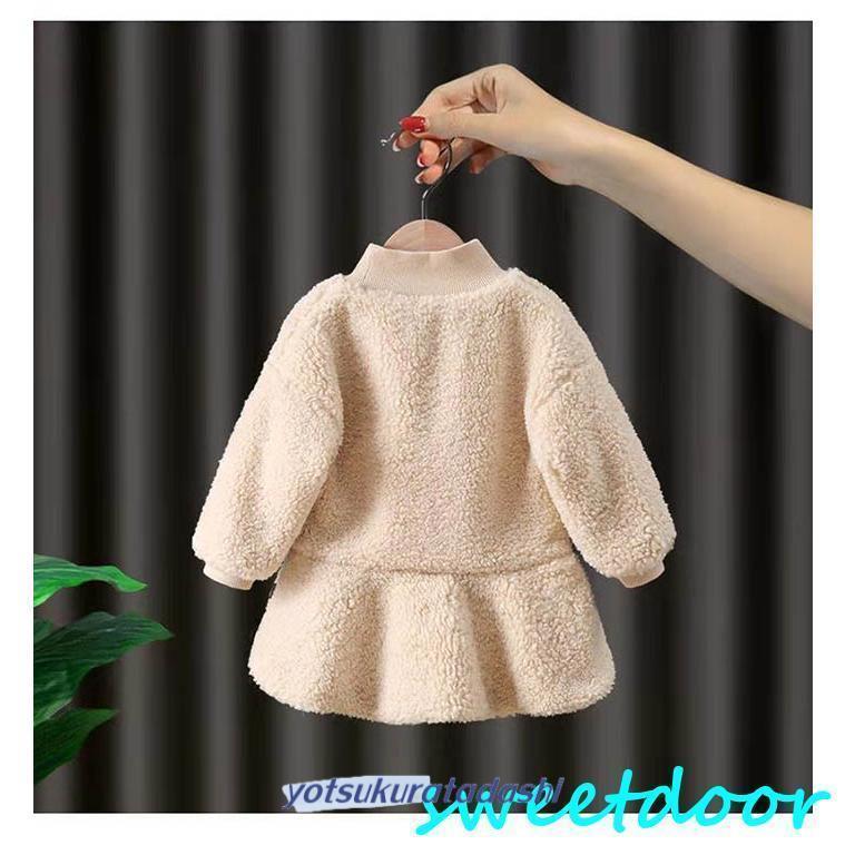 ワンピース キッズ 女の子 クリスマス コスチューム 子供服 トナカイ 仮装 パーティー 子ども もこもこ クリスマス衣装 可愛い おしゃれ イベント [2]