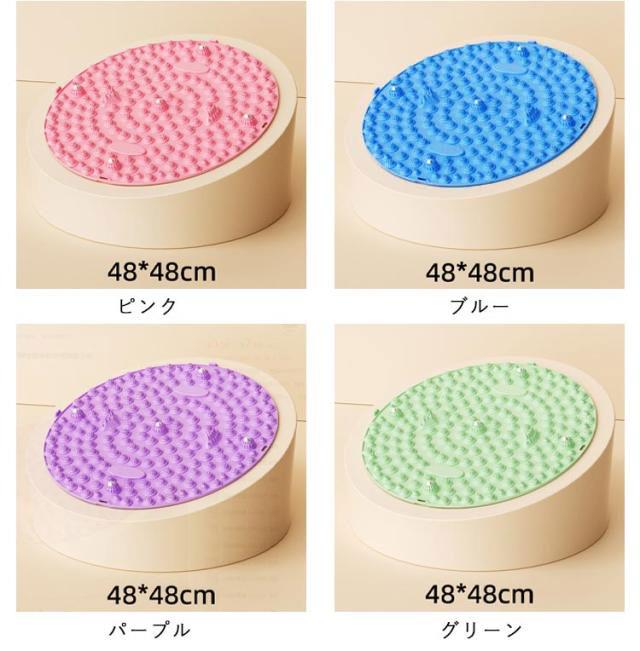足ツボマット 指圧ボード 足裏マッサージ 足ツボ押し マット マグネット付き フッ...