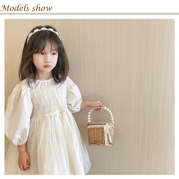 かごバッグ 女の子 浴衣 軽い ショルダーバッグ ハンドバッグ 手提げ 子ども用 小...