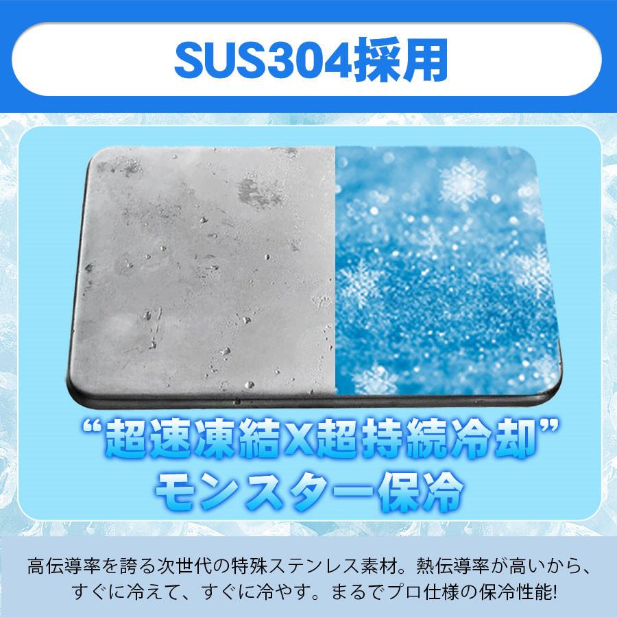 ステンレス保冷剤 ステンレス 保冷剤 アイス 保冷 冷やす クーラーボックス 冷却 ...