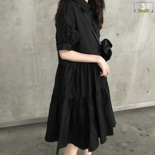 シャツワンピース レディース 40代 キレイめ 膝丈ワンピース 春夏 半袖ワンピース 黒フレアスカート シャツワンピ オシャレ 韓国風 ゆったり 大人可愛い30代 シャツワンピース レディース 40代 キレイめ 膝丈ワンピース 春夏 半袖ワンピース 黒フレアスカート シャツワンピ オシャレ 韓国風 ゆったり 大人可愛い30代