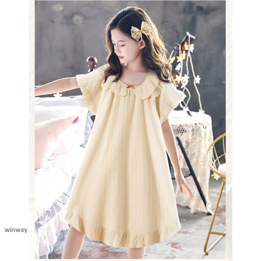 【スーパーSALE/激安】 ルームウェア ワンピース キッズ パジャマ ネグリジェ 子供パジャマ 女の子 夏 薄手 半袖 ルームウェア 部屋着 可愛い 寝巻き 110 120 130 140 150 【スーパーSALE/激安】 ルームウェア ワンピース キッズ パジャマ ネグリジェ 子供パジャマ 女の子 夏 薄手 半袖 ルームウェア 部屋着 可愛い 寝巻き 110 120 130 140 150