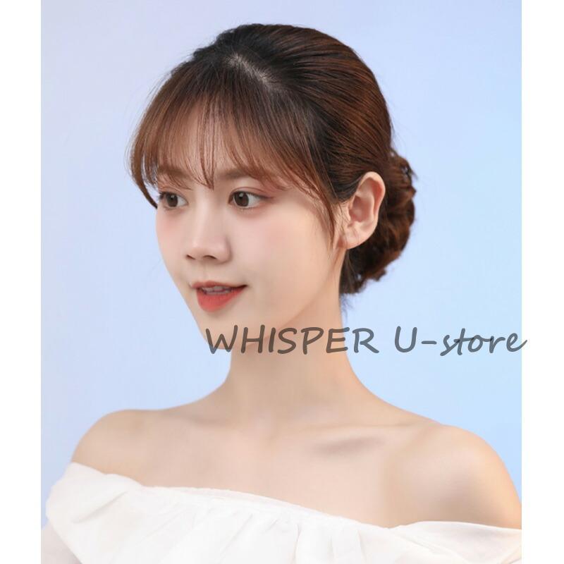 ウィッグ 部分ウィッグ お団子 クリップ ヘアクリップ レディース つけ毛 ポイント...
