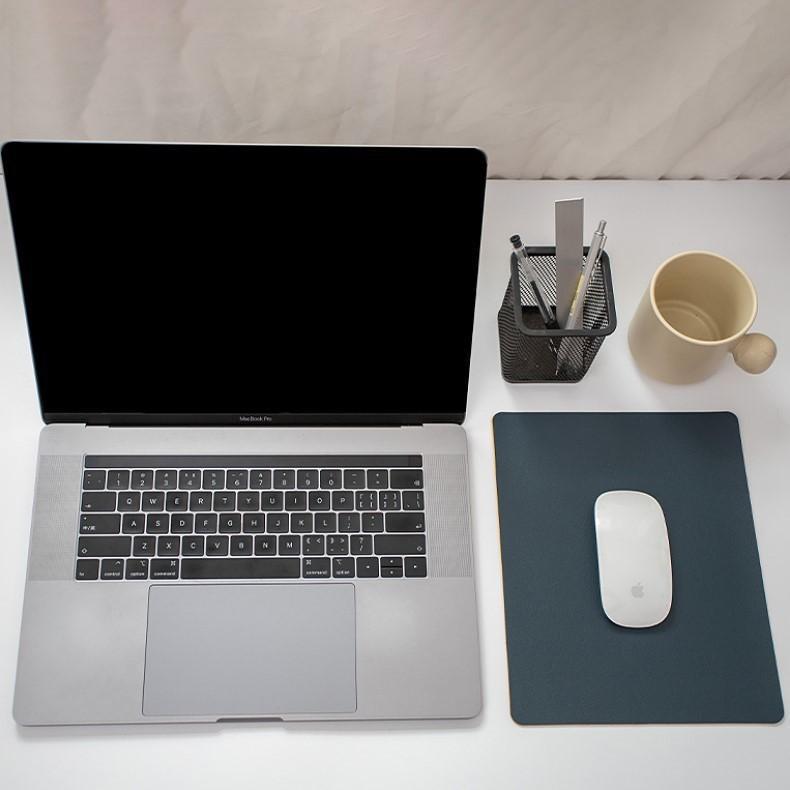 マウスパッド PCアクセサリー PC関連雑貨 パソコン関連雑貨 30cm 24cm 長方形 四角形 防滑 滑り止め 防水 無地 ツートンカラー ホワイ