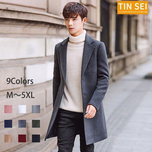 樂天商城 - コート メンズ ビジネス 秋冬 40代 トレンチコート チェスターコート ロング丈 アウター モッズコート ジャケット 無地 大きいサイズ カジュアル おしゃれ 紳士