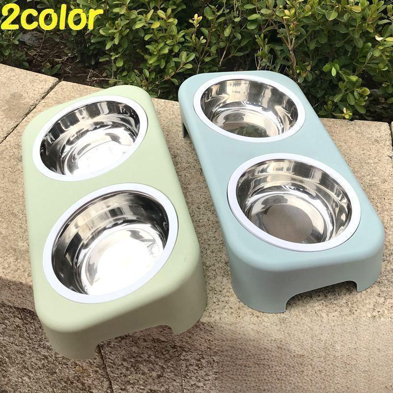 ペット用食器 フードボウル ウォーターボウル 2個セット 犬 猫 ペット用品 餌入れ エサ入れ えさ置き ..