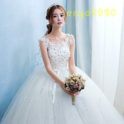 ウェディングドレス 安い 結婚式 花嫁 二次会 パーティードレス お花 フレンチスリーブ 編上げ レースアップ プリンセスライン ウエディングドレス 白 ウェディングドレス 安い 結婚式 花嫁 二次会 パーティードレス お花 フレンチスリーブ 編上げ レースアップ プリンセスライン ウエディングドレス 白