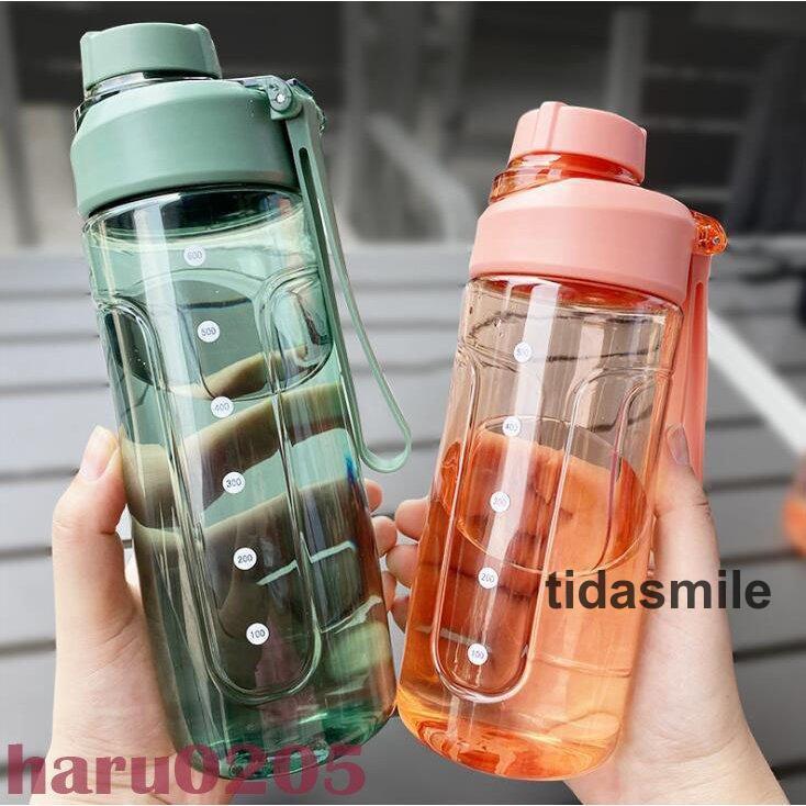 大容量 水筒 直飲み プラスチックボトル 体操 ヨガ トレーニング 600ml 800ml 水筒...