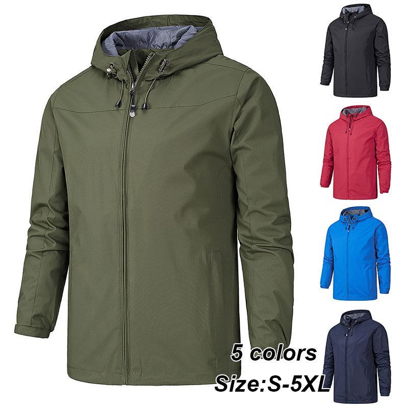 樂天商城 - マウンテンパーカー ウインドブレーカー メンズ パーカー 秋服 レディース ジャケット フード付き ブルゾン ウインドブレーカー ジッパー フード アウター