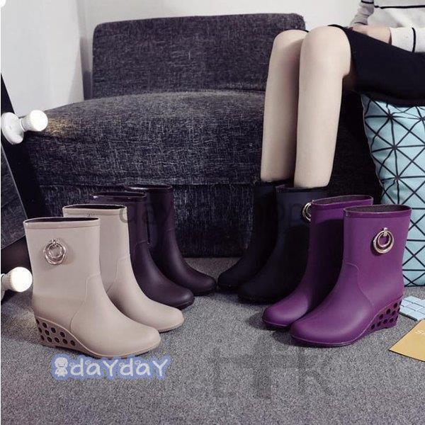 レインブーツ レディース おしゃれ レインブーツ ショート 大きいサイズ レインシューズ 雨靴 ガーデニングブーツ 編み上げシューズ