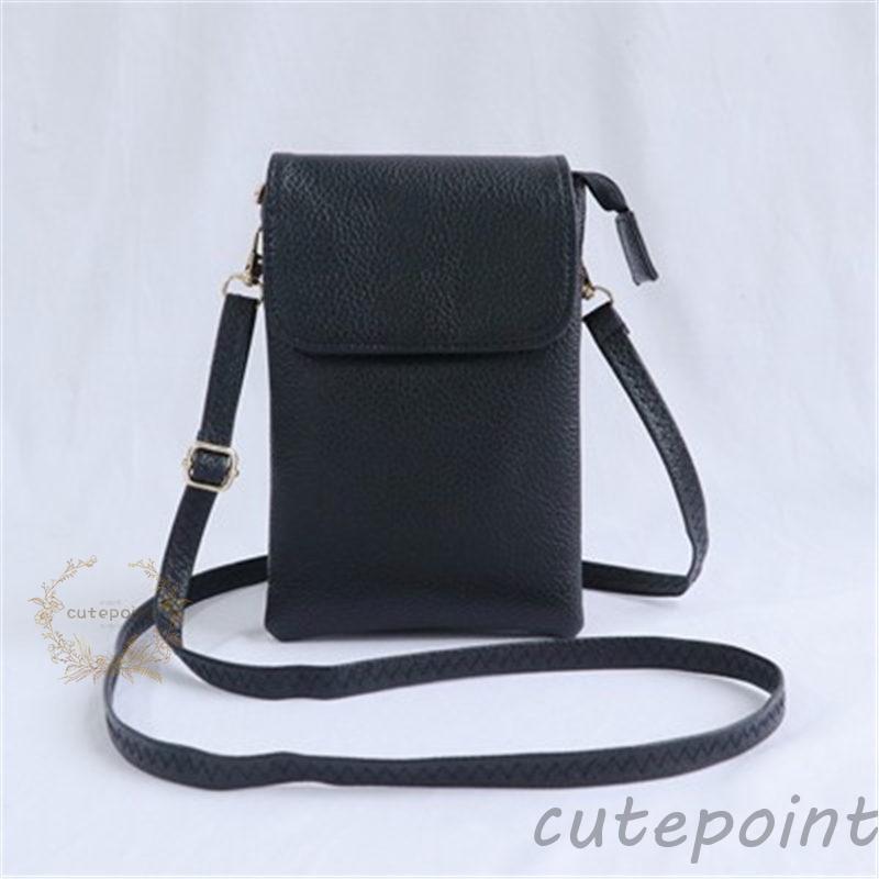 coco-ailesのスマホポーチ ショルダーバッグ 革 スマホショルダー スマホショルダーポーチ レディース ポシェット 斜めがけバッグ 小物入れ ミニショルダーバッグ｜アングル2