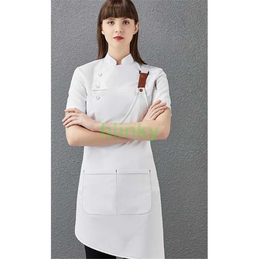 コックコート セット コック服 メンズ 半袖 長袖 調理用 ユニフォーム レストラン 制服 厨房用作業着 厨房用制服 厨房 飲食店 高級感