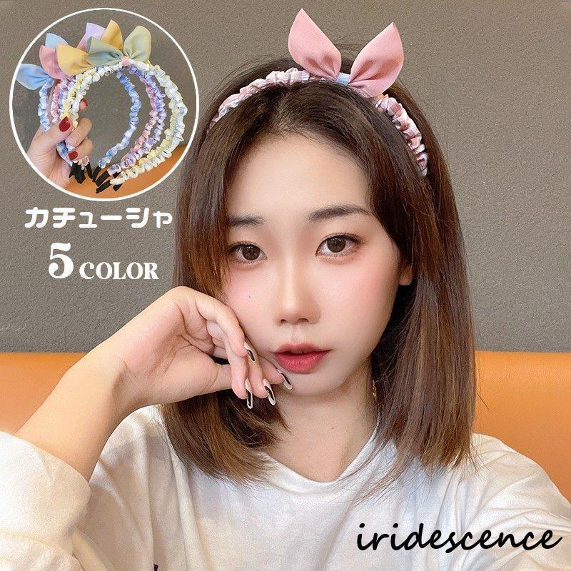 樂天商城 - カチューシャ リボン付き レディース キッズ ジュニア 子供 女の子 ヘアアクセサリー 髪飾り 髪留め ヘアアレンジ チェック柄 可愛い おしゃれ 女
