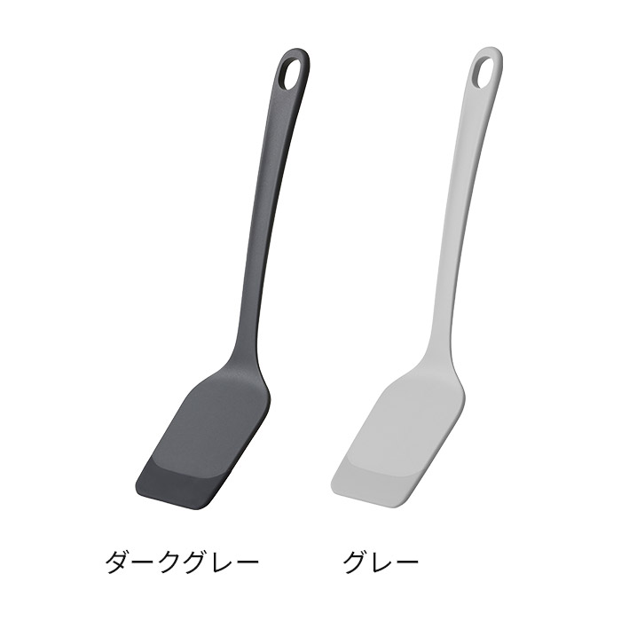 フライ返し 食洗機対応 【365日出荷】 ターナー シリコン 耐熱 しなる 返しやすい おしゃれ 北欧 グッドデザイン賞 軽い シンプル モノトーン グレー キッチンツール K804 ハンバーグ 玉子焼き 目玉焼き [ marna マーナ きほんのキッチンツール 差しこみやすいターナー ] cocoa-10012405 COCOA ナチュラルキッチン雑貨 サンプル画像3