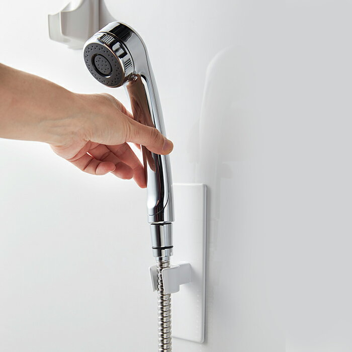 シャワーヘッド フック タワー マグネット バスルーム シャワーフック tower ホワイト ブラック 03805 03806 山崎実業 yamazaki 便利 収納 シャワーホルダー シャワーラック 磁石 おしゃれ スチール