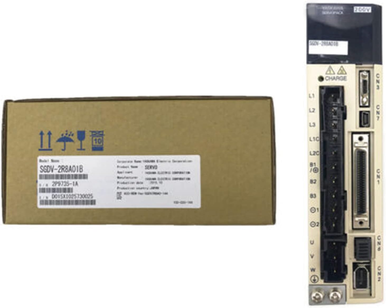 Rakuten - 新品★東京発★適格請求★税込★ YASKAWA サーボドライバー SGDV-2R8A01B ★6ヶ月保証