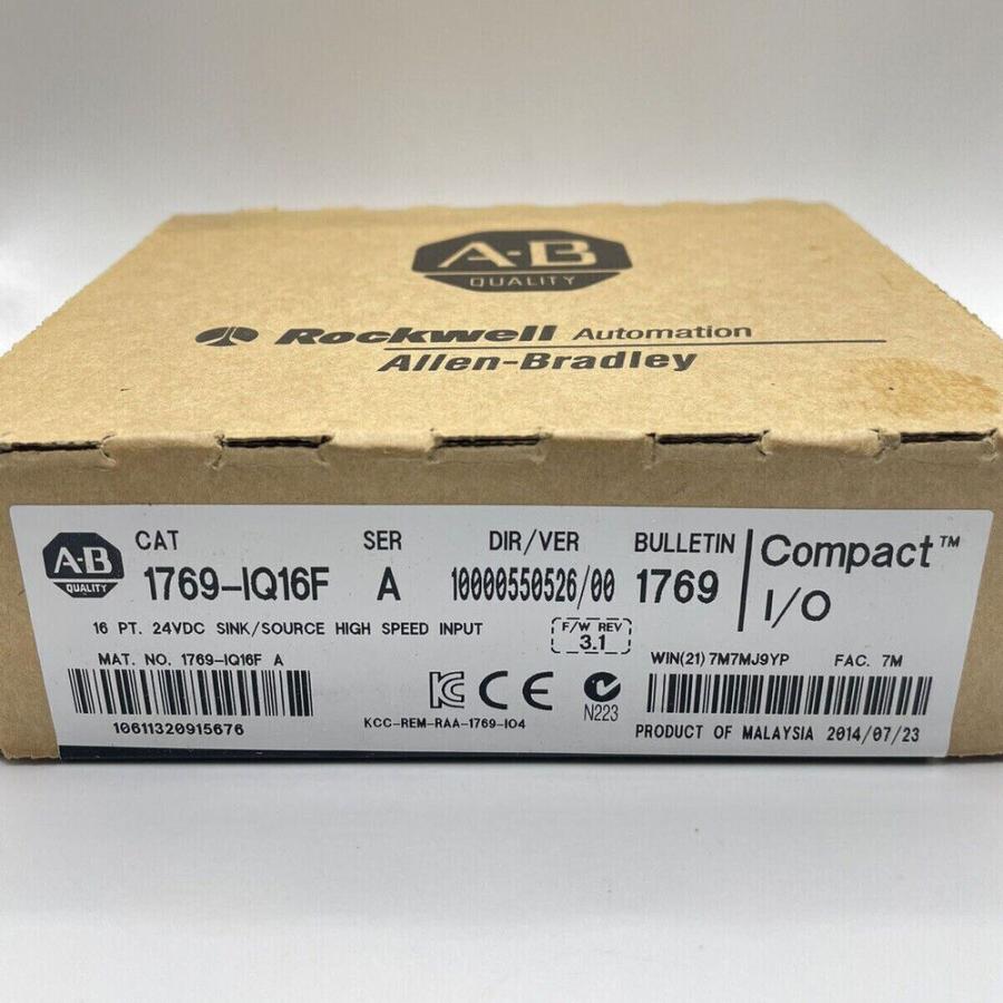 Rakuten - 新品★東京発★適格請求★税込★1769-IQ16F PLCユニット1769IQ16F★6ヶ月保証