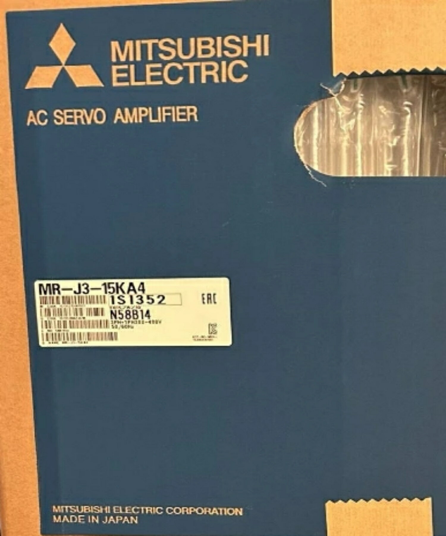 ���ʡ����ȯ��Ŭ��������ǹ���MITSUBISHI ��ɩ�ŵ� MR-J3-15KA4 �����ܥɥ饤�С���6�����ݾ�